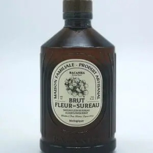 Bacanha - Sirop Brut Bio Fleur de Sureau