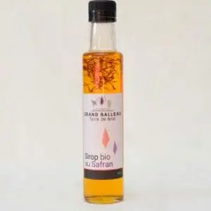 Ferme du Grand Balleau - Sirop Safran Bio