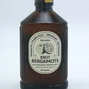 Bacanha - Sirop Brut Bio Bergamote