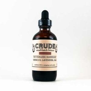 CRUDE - bitter bitterless marriage hibiscus, lavender, oak